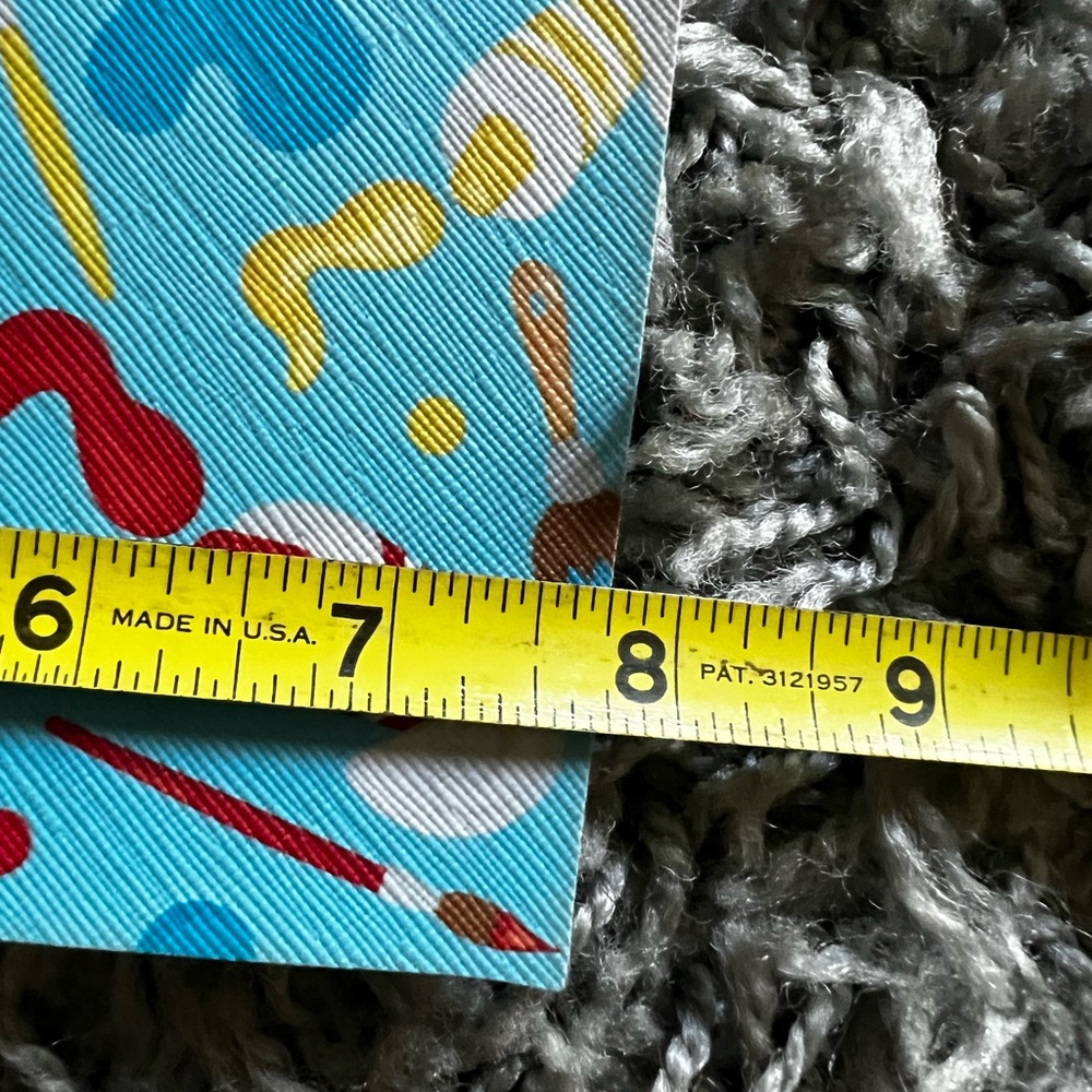 Colorful Patterned Faux Leather Set - Picture 6 of 6